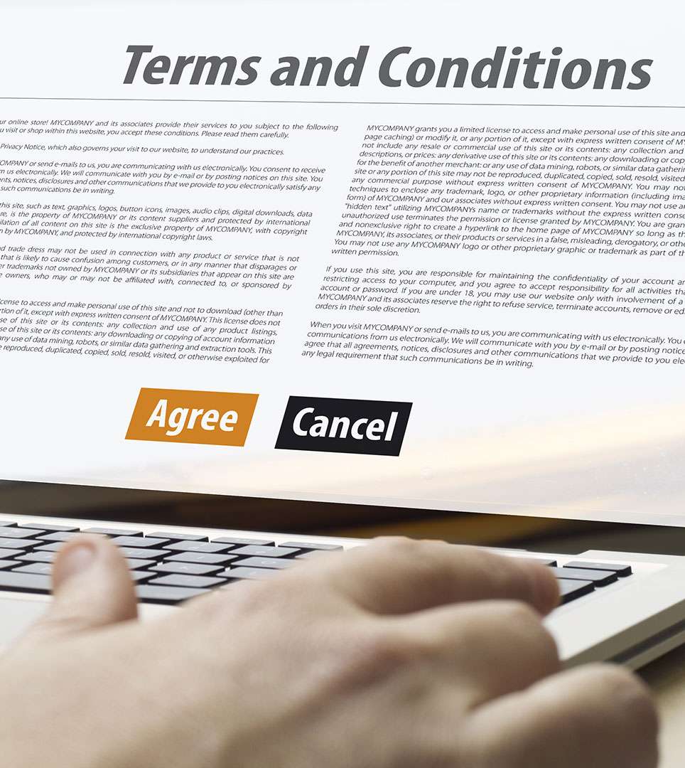 TERMS & CONDITIONS FOR CLEARWATER HOTEL